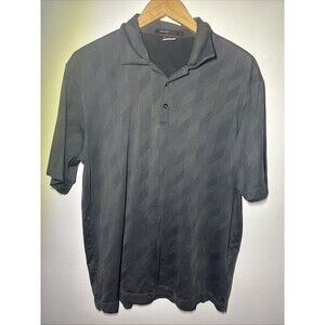 Medium VTG Nike Dri-Fit Men's Tiger Woods Collection Gray Polo